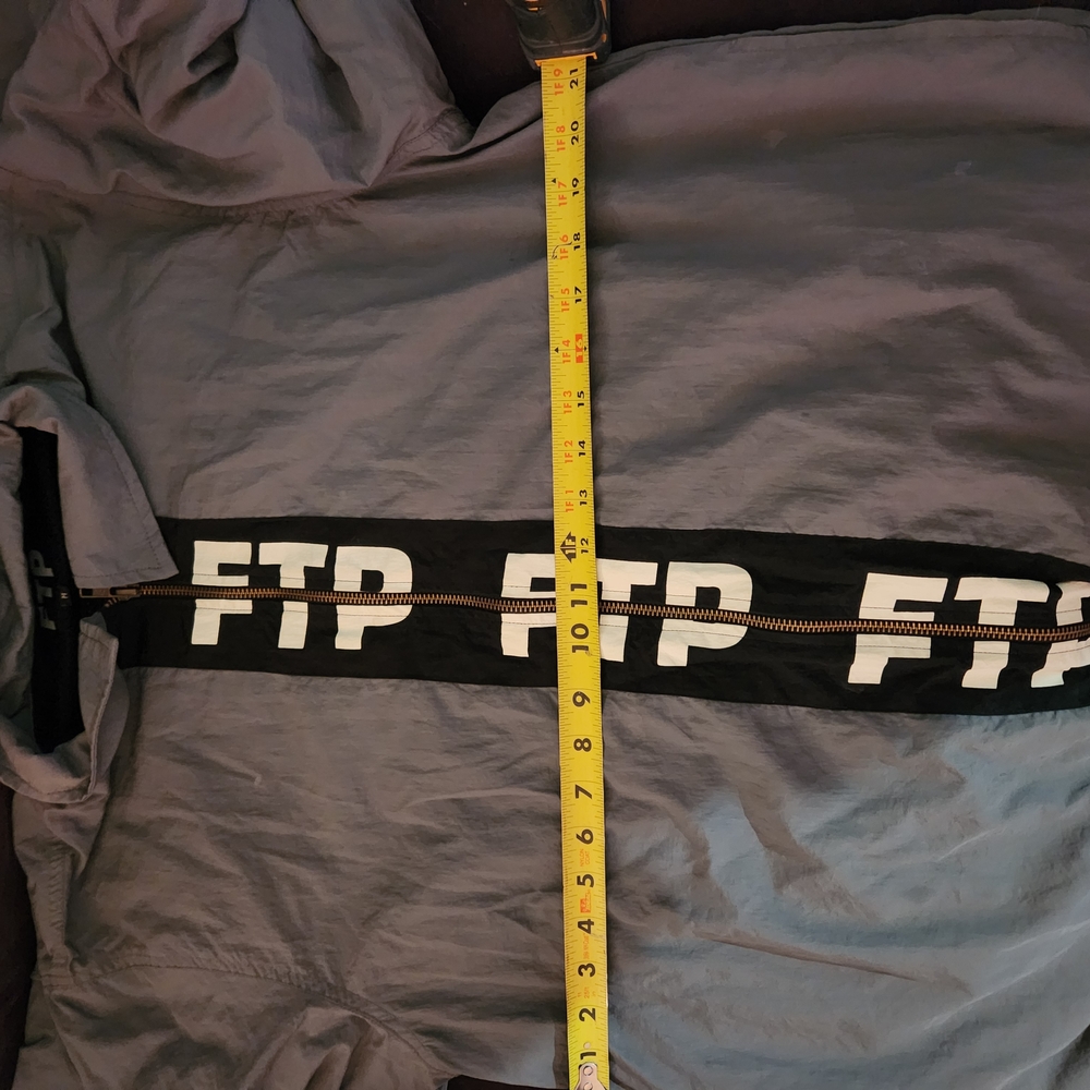 FTP Black and Gray Mesh Jacket